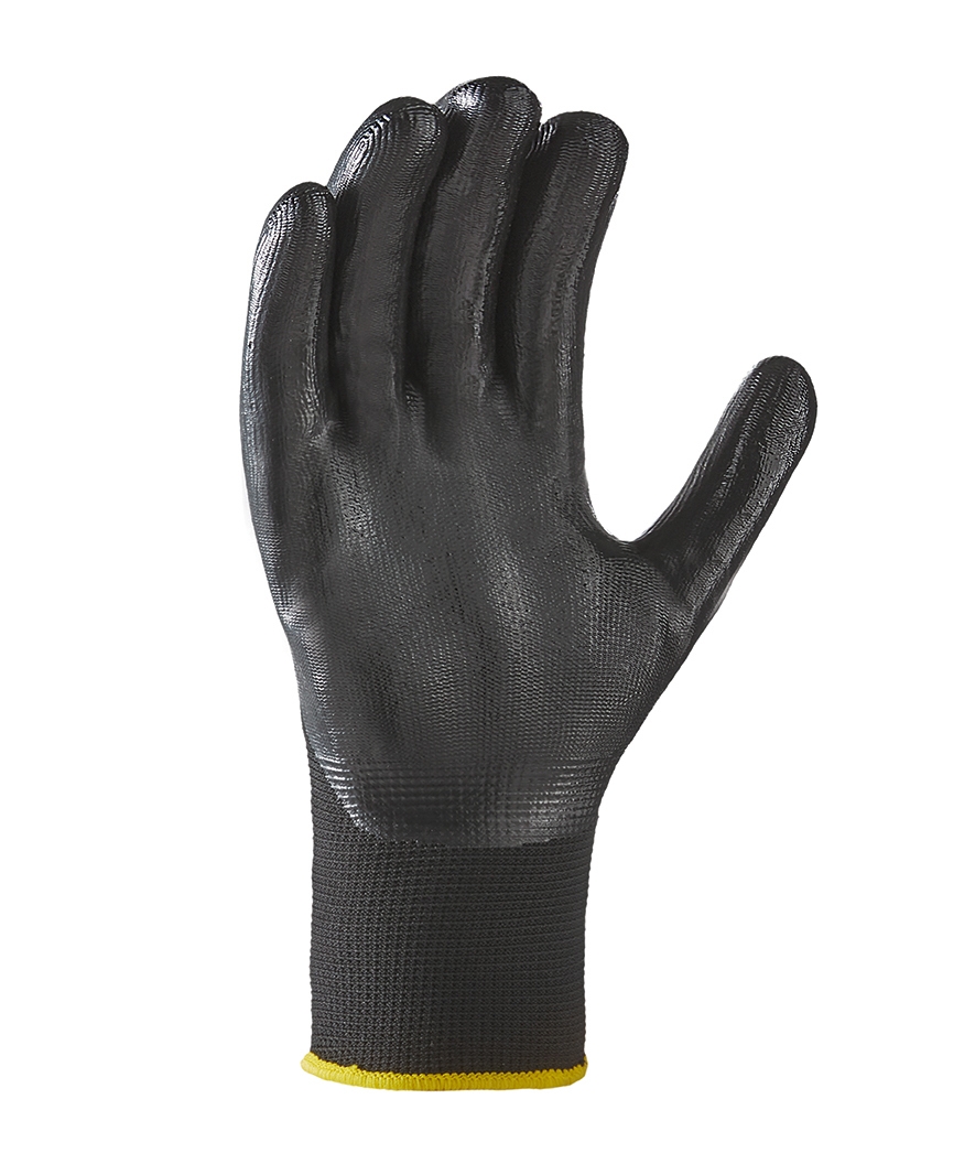 Siyah teXXor 2353 Nitril Polyester Eldiven