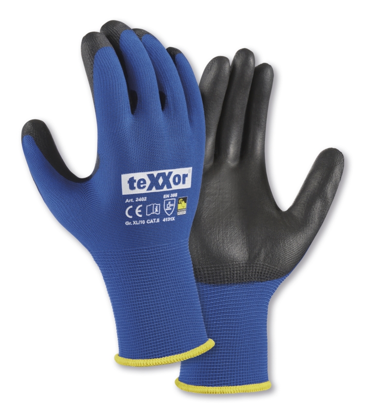 teXXor 2402 Naylon Touch Eldiven - Çok Yönlü Koruma ve Hassasiyet