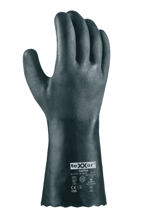 teXXor 2151 Topline PVC Eldiven (35 cm) - Kimyasal Dayanıklı