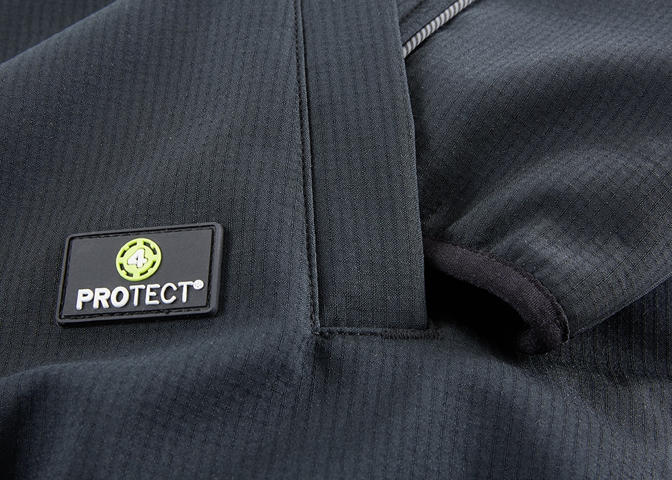 4PROTECT® KNOXVILLE Kışlık Softshell Ceket, Siyah