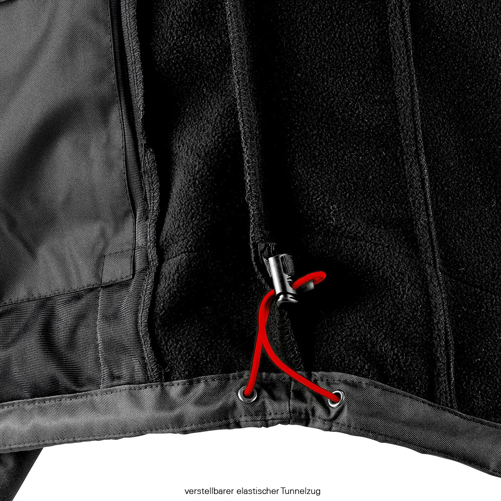 4PROTECT Softshell Mont MONTANA, Gri/Siyah