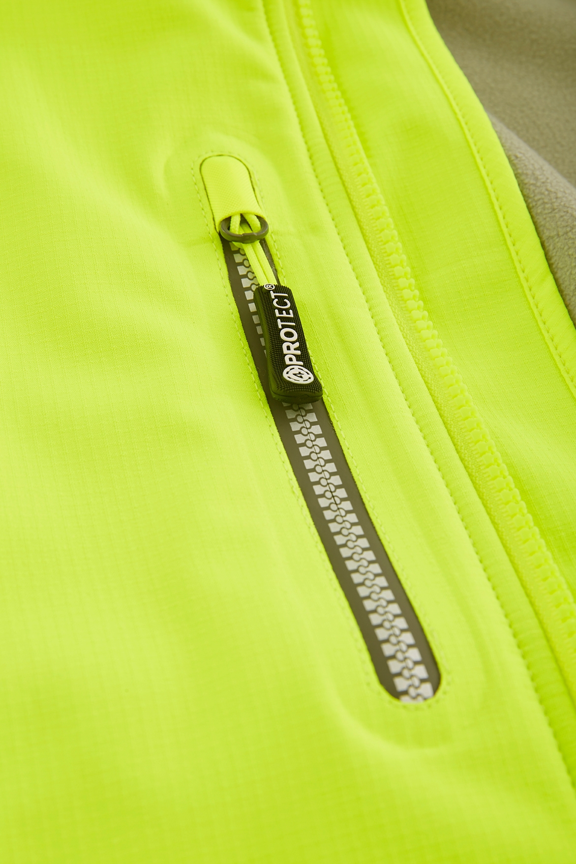 4PROTECT Softshell Yelek PARAMUS, Neon Sarı