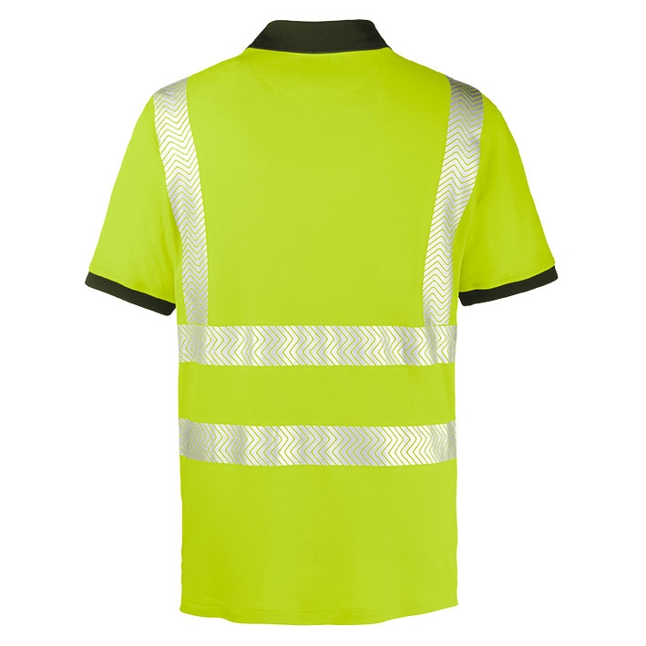 4PROTECT UV Polo Tişört ORLANDO, Neon Sarı/Gri