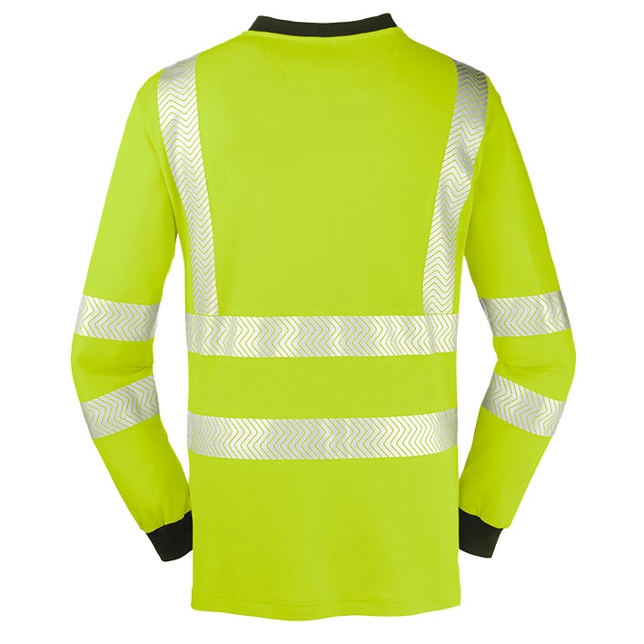 4PROTECT UV Uzun Kollu Tişört JACKSONVILLE, Neon Sarı/Gri