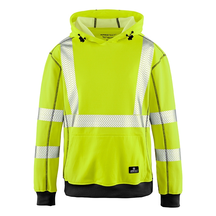 4PROTECT UV Hoodie PORTLAND, Neon Sarı