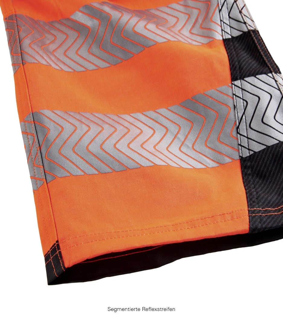4PROTECT® TENNESSEE Pantolon, Neon Turuncu/Gri
