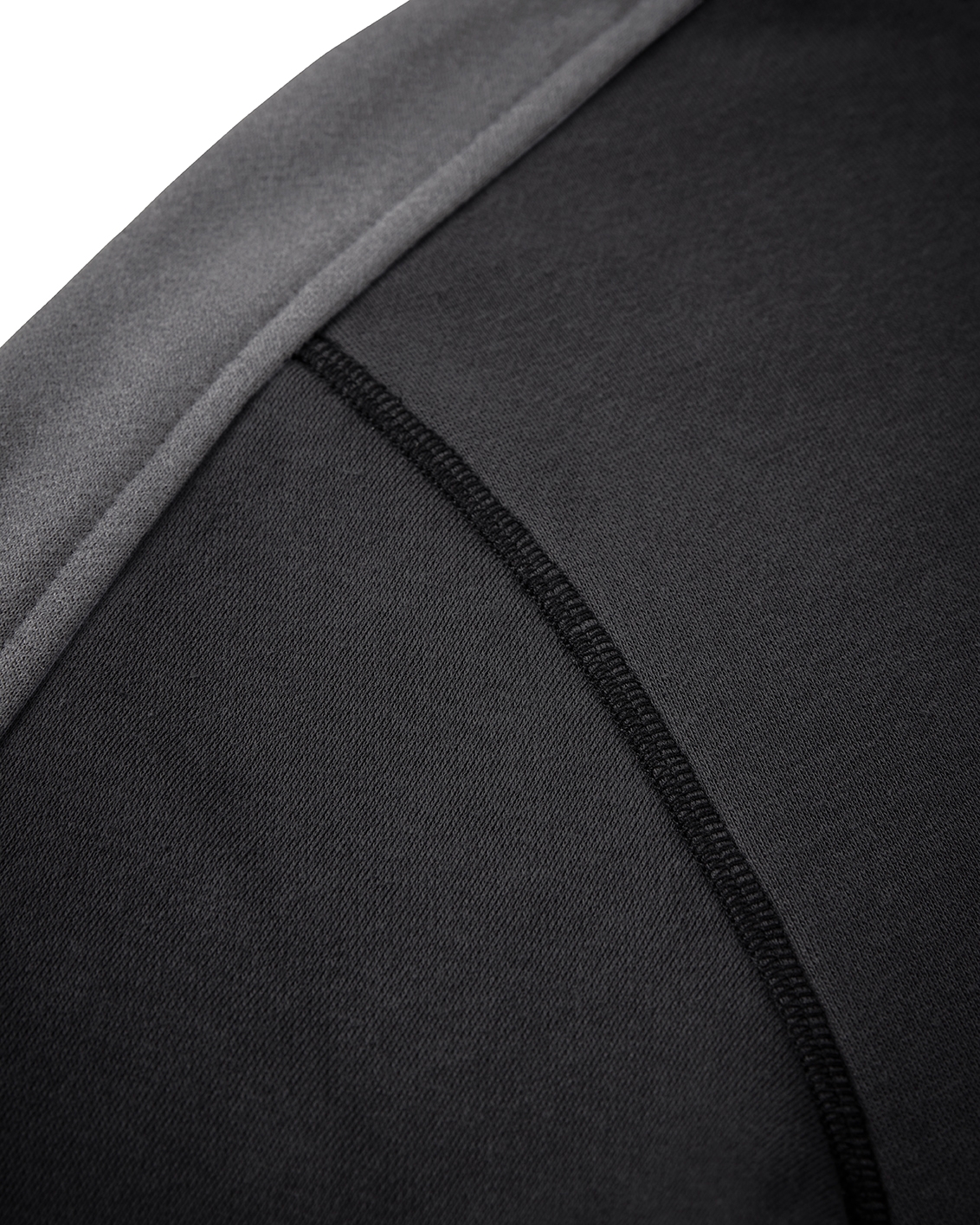 4PROTECT Kapüşonlu Sweatshirt, Siyah/Gri