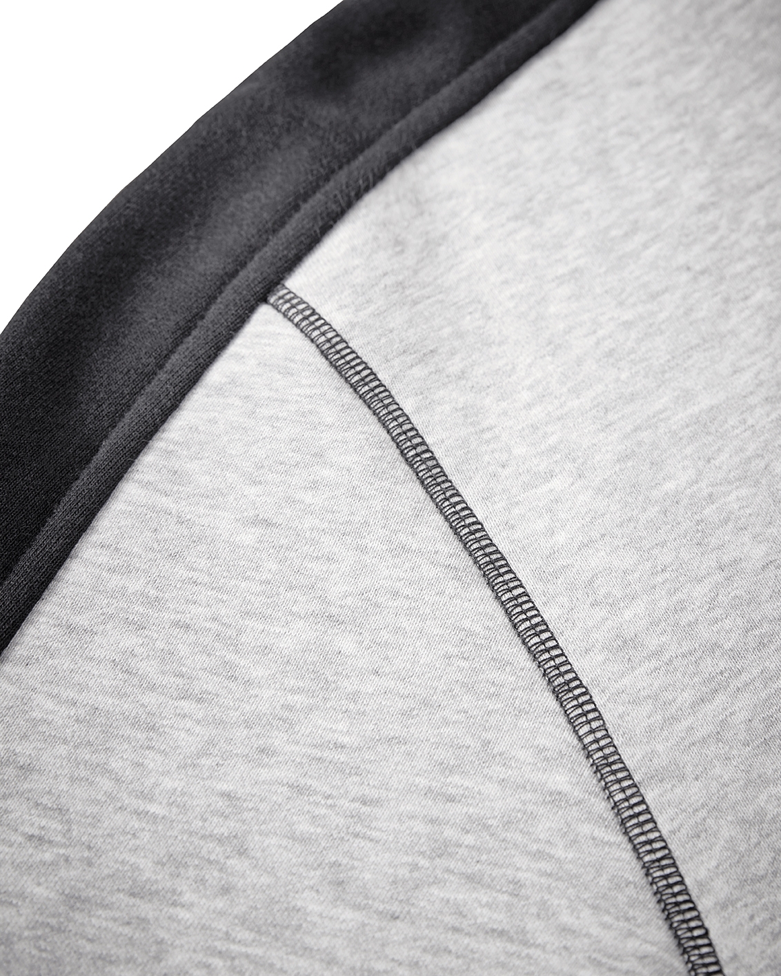 4PROTECT Kapüşonlu Sweatshirt, Melanj/Siyah