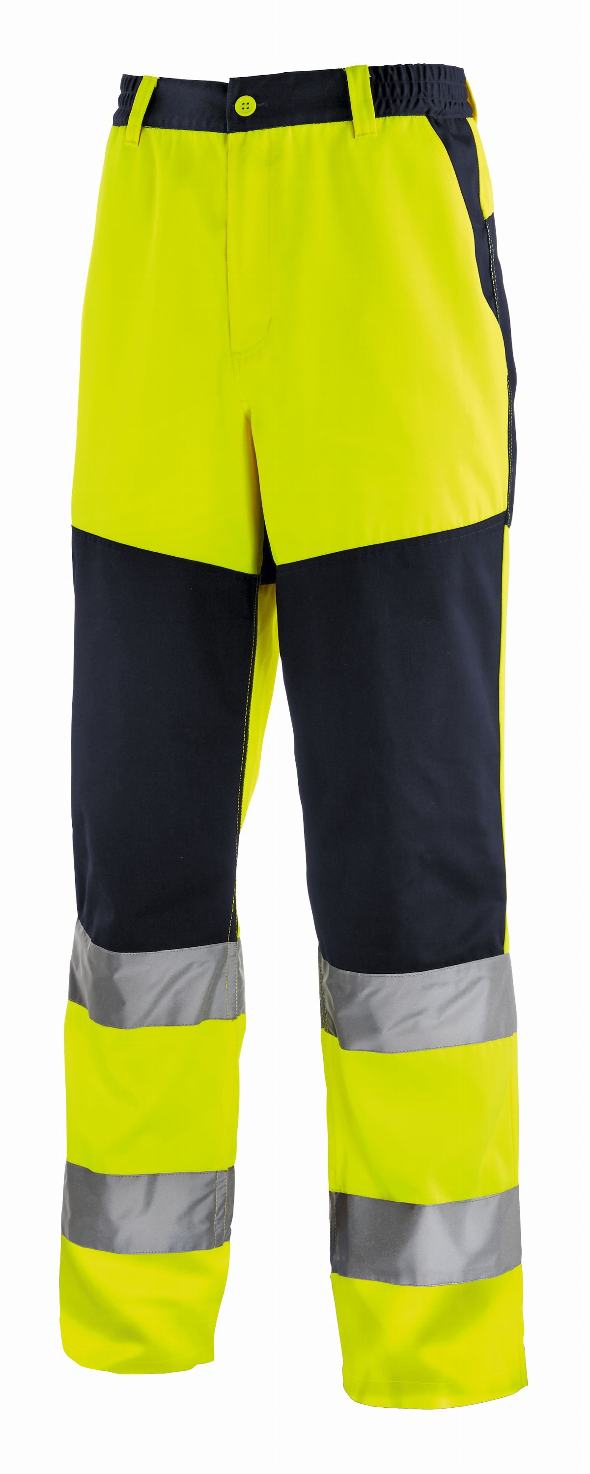 teXXor ROCHESTER Pantolon, Neon Sarı/Lacivert