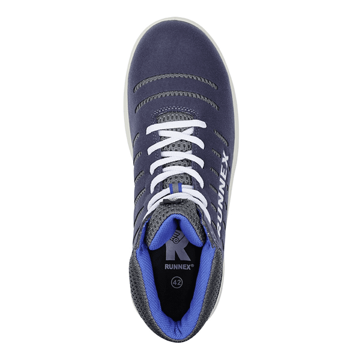 RUNNEX S1P ESD FlexStar Safety Boot Mavi/Beyaz