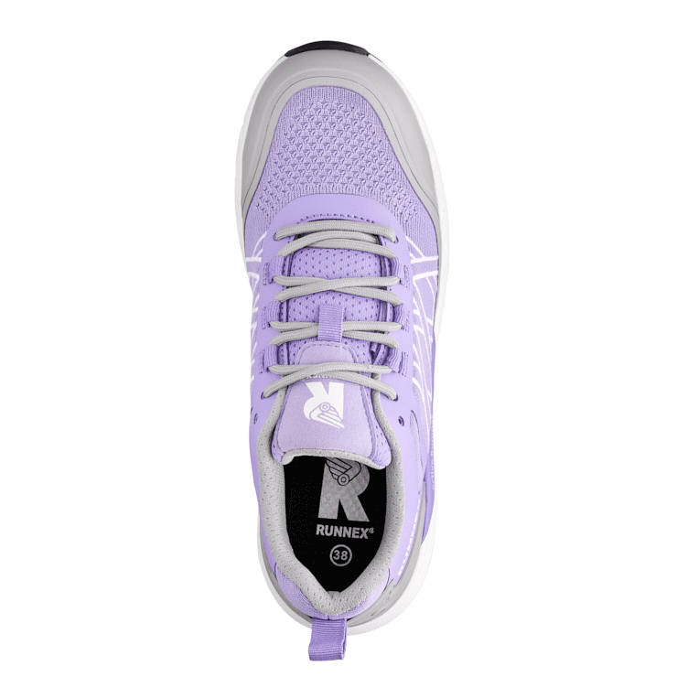 RUNNEX S1PS Kadın ESD GirlStar Ayakkabı, Mor/Gri