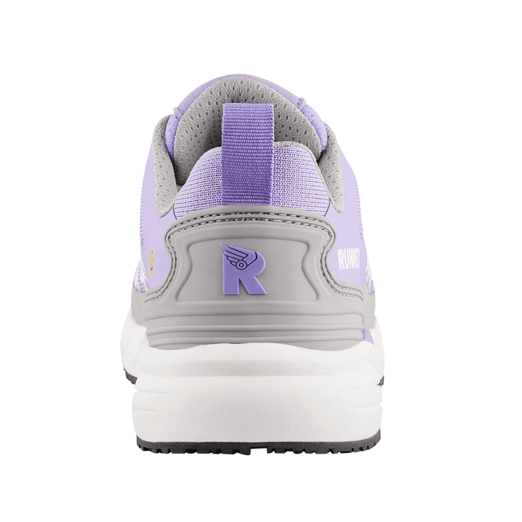 RUNNEX S1PS Kadın ESD GirlStar Ayakkabı, Mor/Gri
