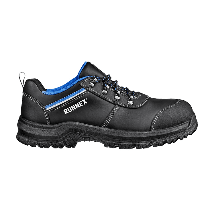 RUNNEX TeamStar 5207 S2 ESD Güvenlik Ayakkabısı, Siyah-Mavi