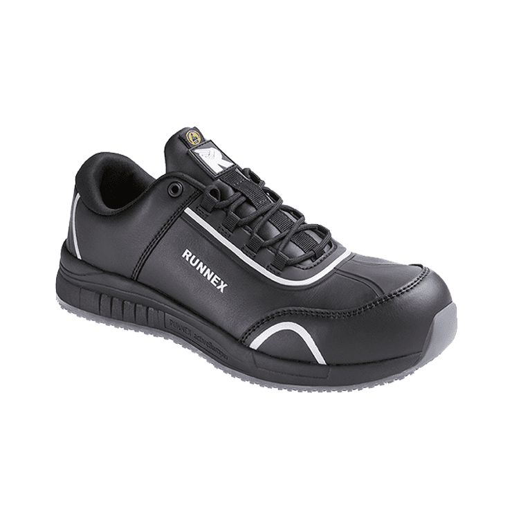 RUNNEX SportStar Siyah S3S ESD Güvenlik Ayakkabısı, Siyah